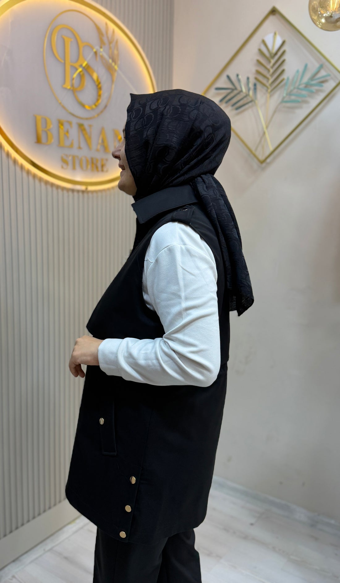 ŞİFA SİYAH YELEK