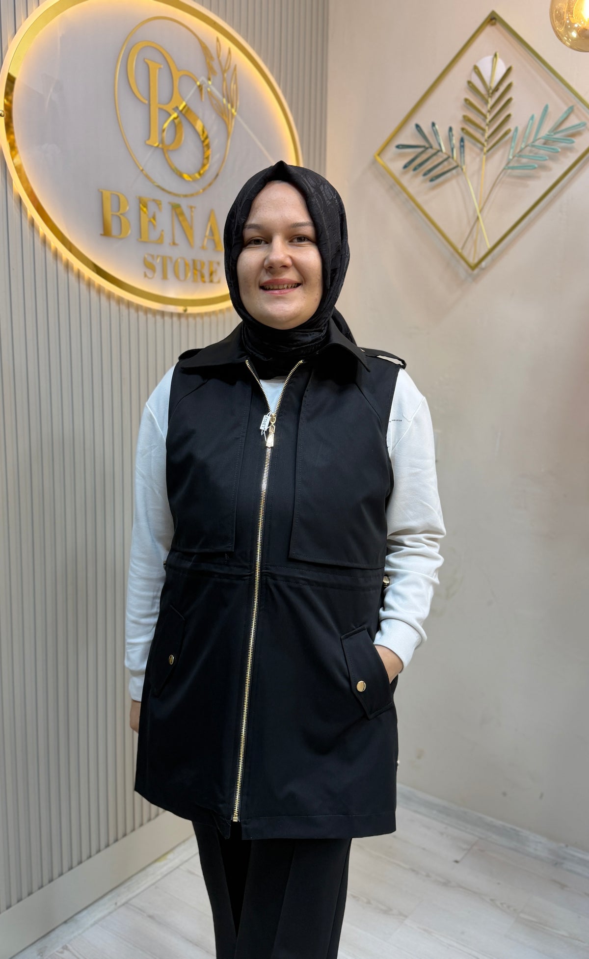ŞİFA SİYAH YELEK