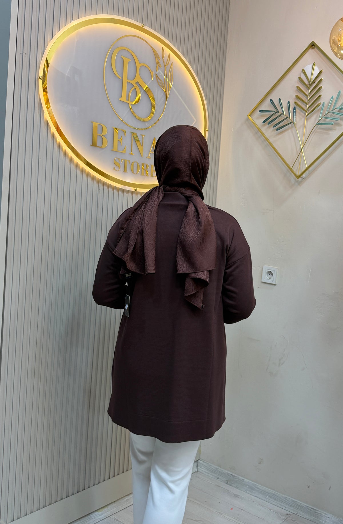 TALYA KAHVERENGİ TUNİK