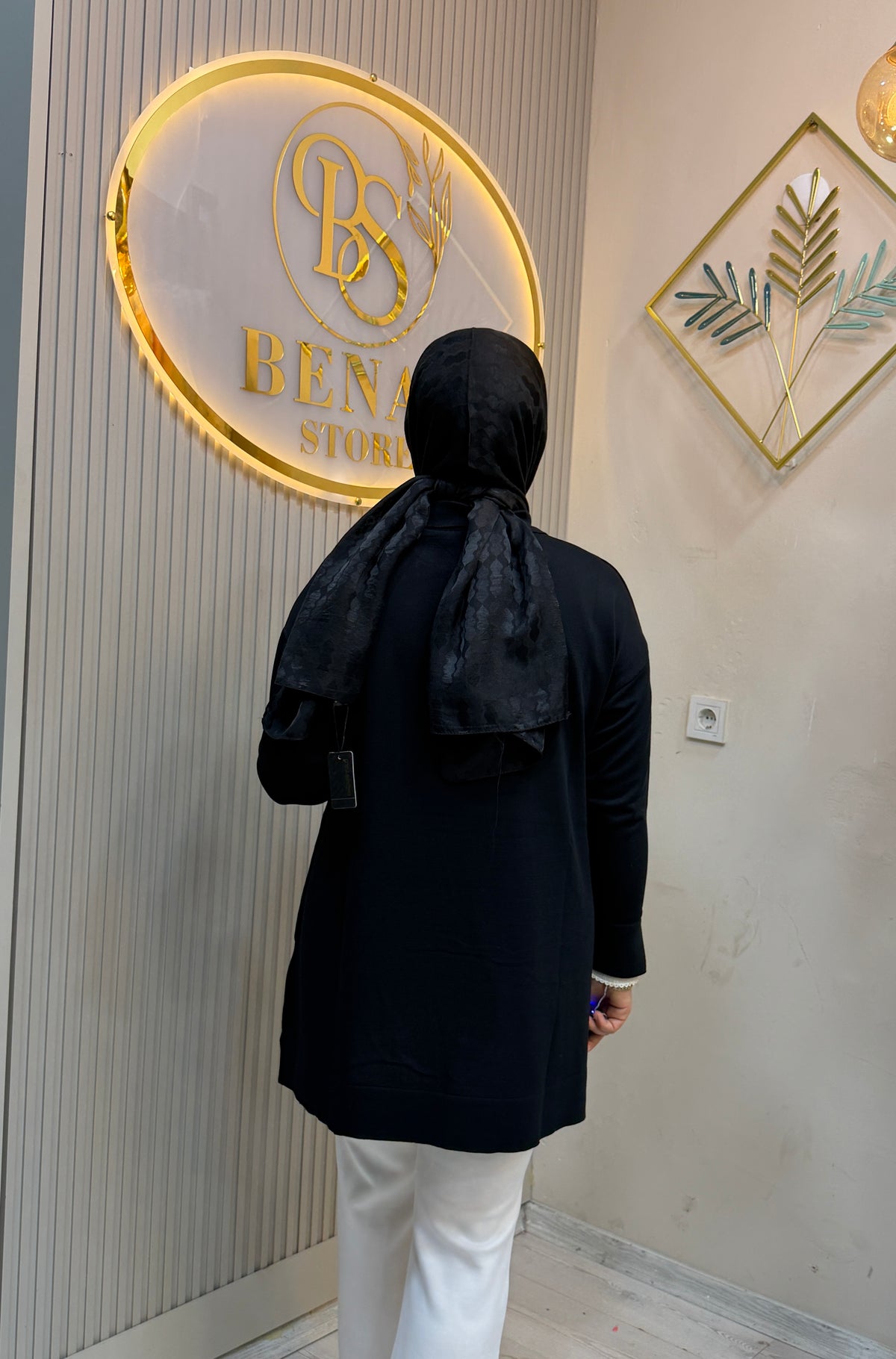 TALYA SİYAH TUNİK