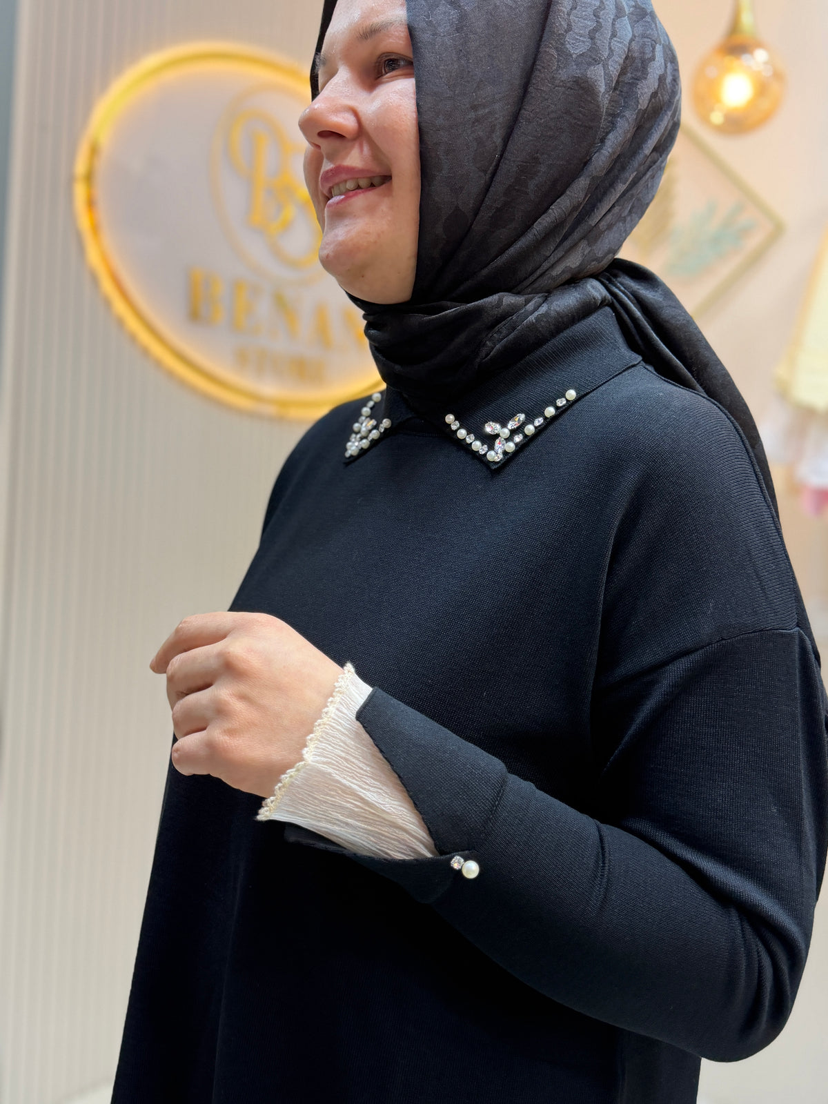 TALYA SİYAH TUNİK
