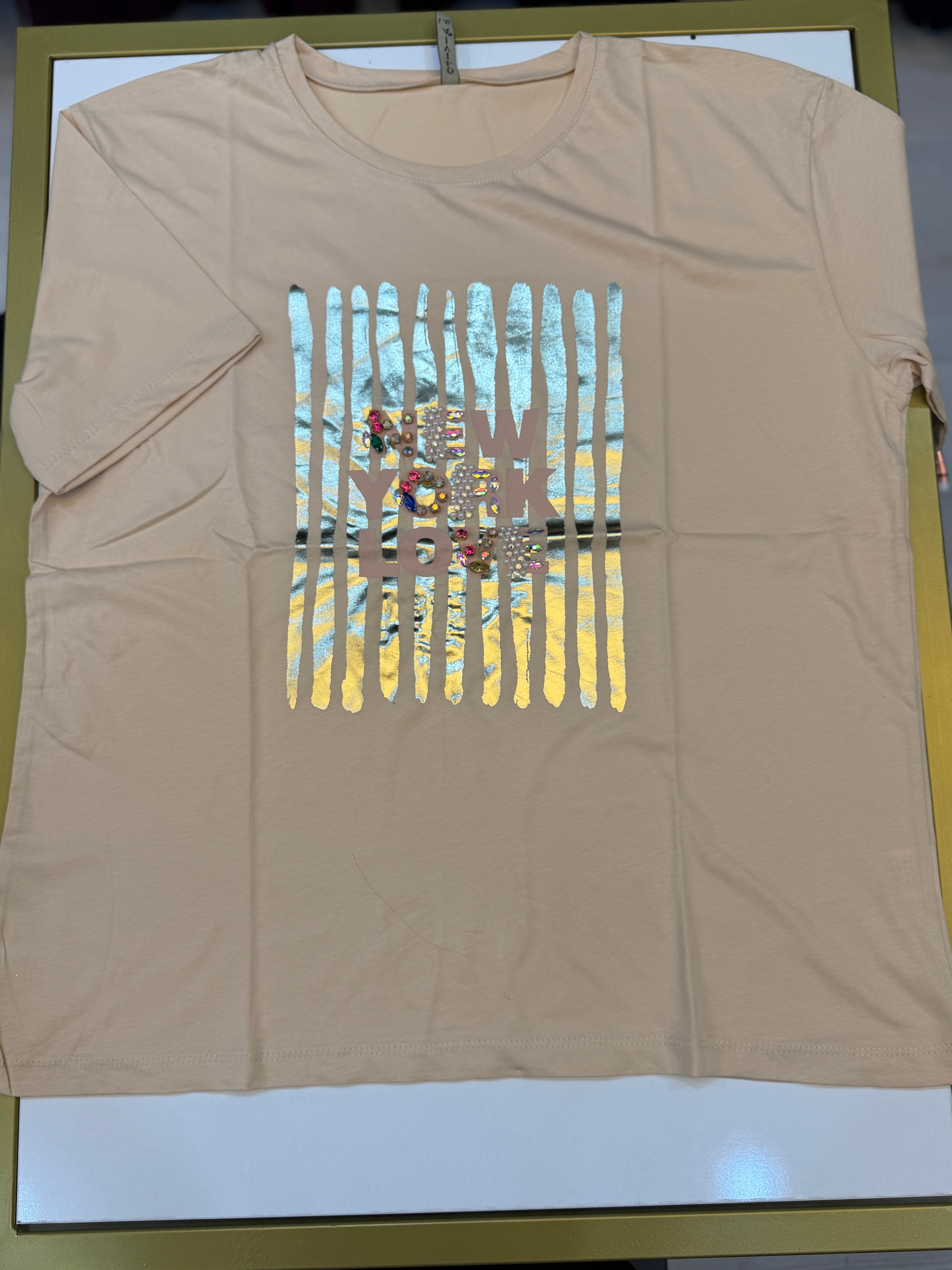 3039 KREM TİŞÖRT