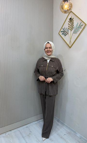 39587 KAHVERENGİ TAKIM