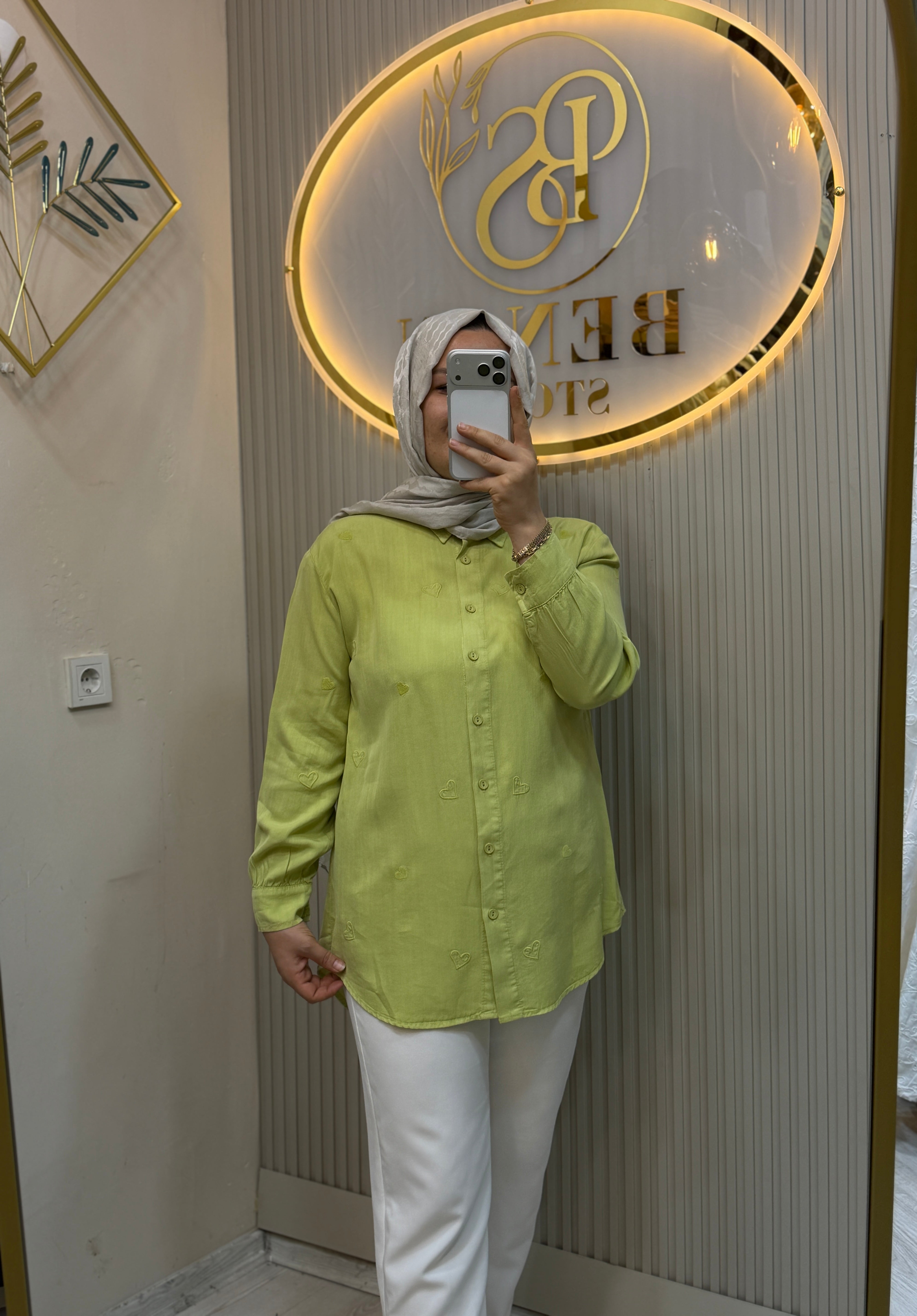 7463 YEŞİL GÖMLEK