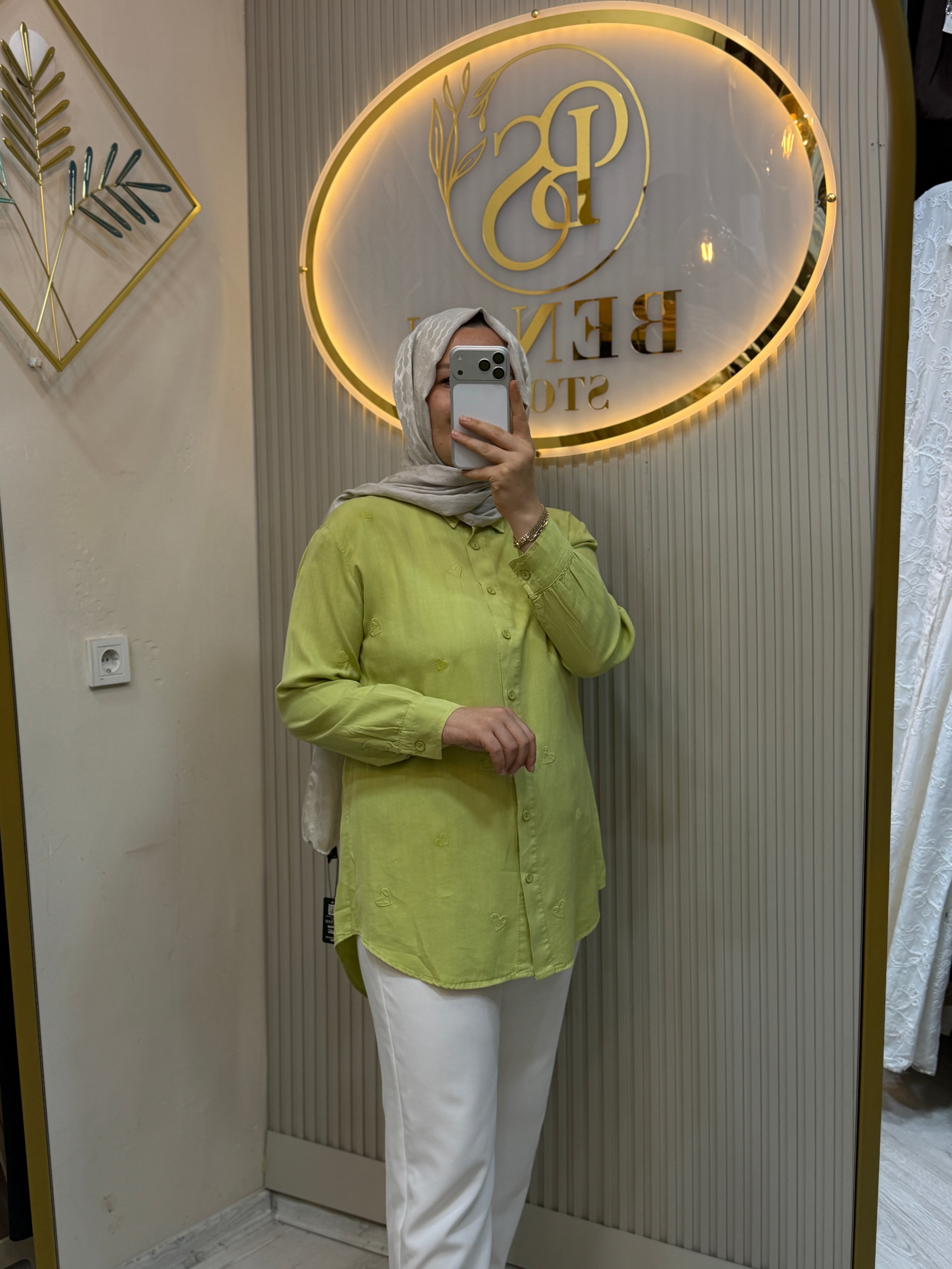 7463 YEŞİL GÖMLEK