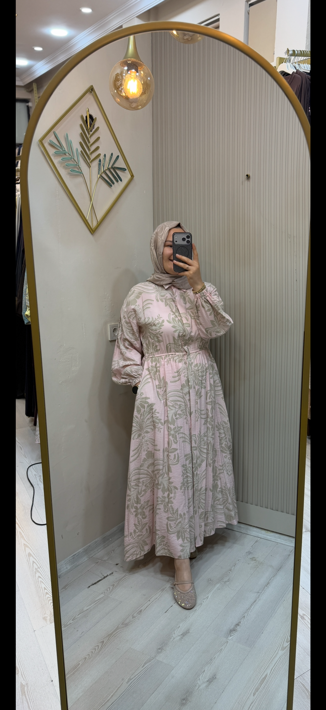 0302 PEMBE ELBİSE